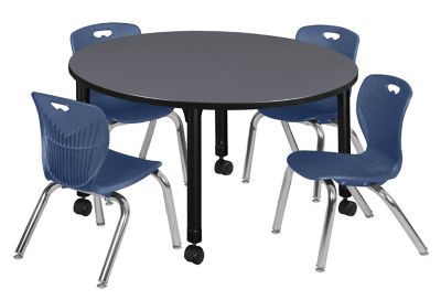 Product color Grey/Chrome/Navy Blue