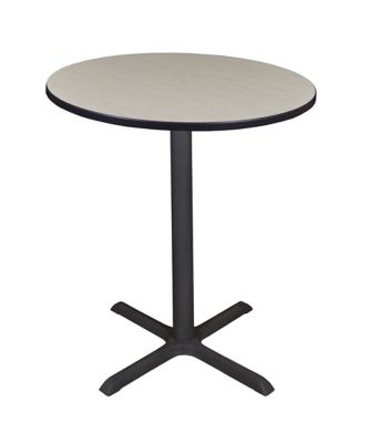 Regency Cain Medium 36 in. Round Cafe Table, X-Base