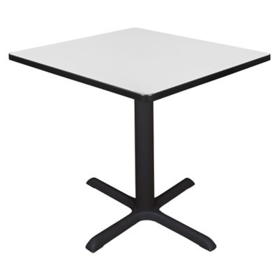 Regency Cain Small 30 in. Square Breakroom Table, X-Base