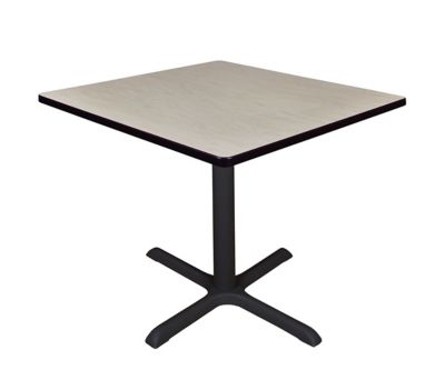 Regency Cain Medium 36 in. Square Breakroom Table, X- Base