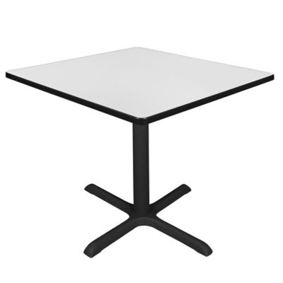 Regency Cain Large Square X-Base Breakroom Table, 42 in.