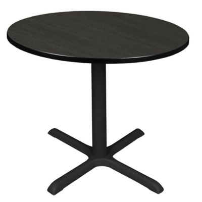 Regency Cain Large Round Breakroom Table with X-Base, 42 in.