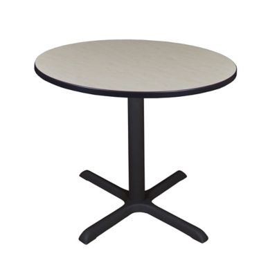 Regency Cain Large Round Breakroom Table with X-Base, 42 in.