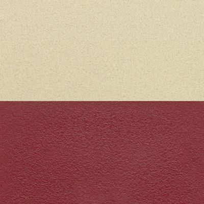 Image showing  Cain Square X-Base Breakroom Table with 4 M Stack Chairs, 48 in., Burgundy