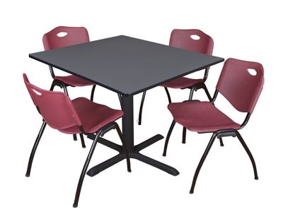 Product color Grey/Burgundy