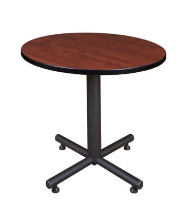 Regency Kobe 30 in. Round Breakroom Table, X-Base