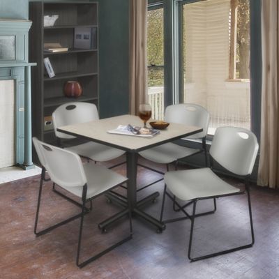 Image showing  Kobe Square X-Base Breakroom Table, 36 in.