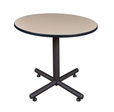 Regency Kobe Round X-Base Breakroom Table, 36 in.