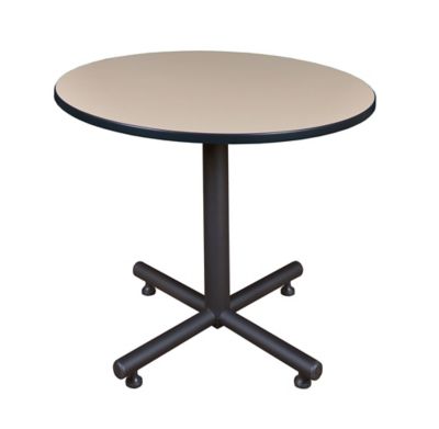 Regency Kobe 42 in. Round Breakroom Table, X-Base