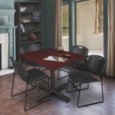 Image showing  Kobe 48 in. Square Breakroom Table, X-Base MH