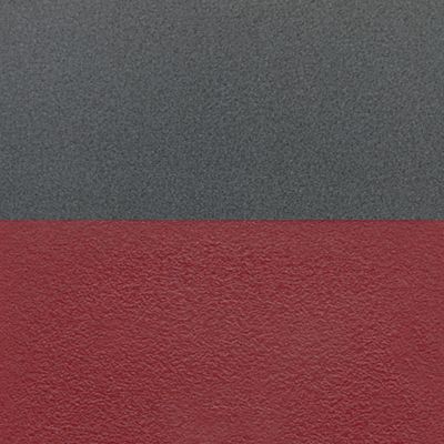 Image showing  Kobe Round X-Base Breakroom Table with 4 M Stack Chairs, 30 in., Burgundy