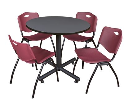 Product color Grey/Burgundy