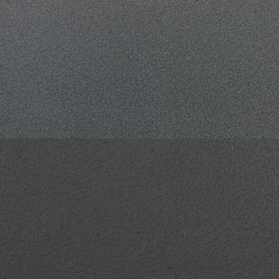 Image showing  Kobe 48 in. Square Breakroom Table, X-Base & 4 Black Zeng Stack Chairs