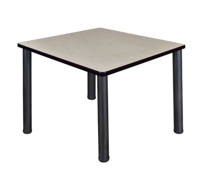 Regency Kee 36 in. Medium Square Breakroom Table with Black Legs