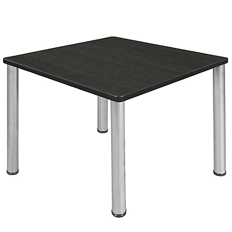 Regency Kee 42 in. Medium Square Breakroom Table with Chome Legs