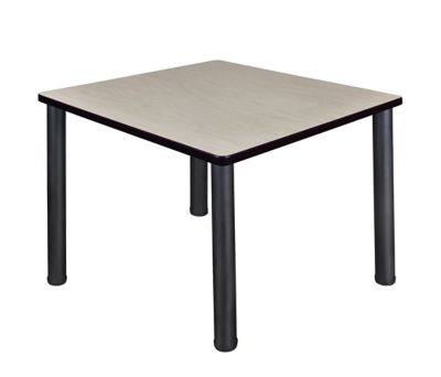 Regency Kee 42 in. Medium Square Breakroom Table with Black Legs