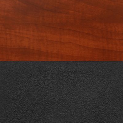 Image showing  Kee Square Breakroom Table with 4 M Stack Chairs, 36 in., Black