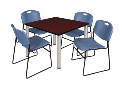 Product color Mahogany/Chrome/Blue