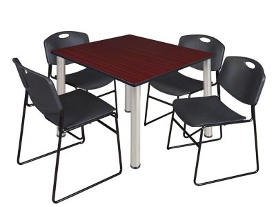 Product color Mahogany/Chrome/Black