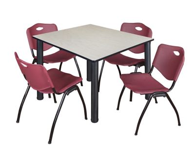 Product color Maple/Black/Burgundy