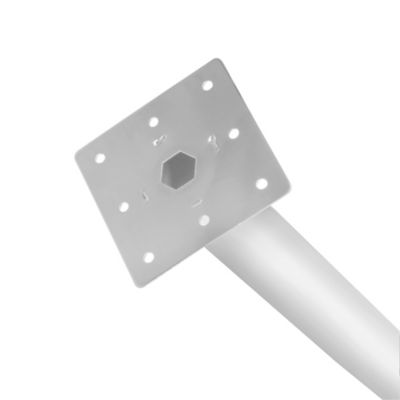 Image showing 3 th Regency Kahlo Square Tapered Leg Breakroom Table, 36 in., Chrome