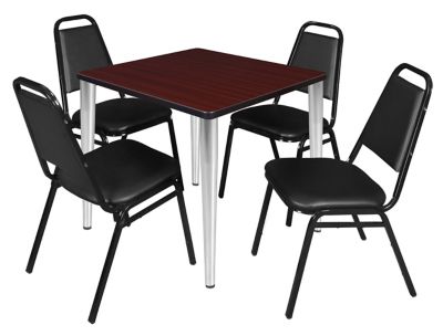 Product color Mahogany/Chrome/Black