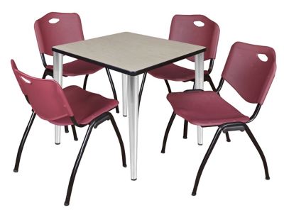 Product color Maple/Chrome/Burgundy