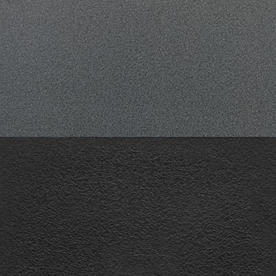 Image showing  Kahlo Square Breakroom Table with 4 M Stack Chairs, 36 in., Black/Black