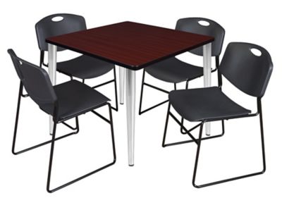 Product color Mahogany/Chrome/Black