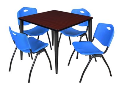 Product color Mahogany/Chrome/Blue