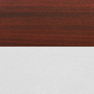 Image showing  Kahlo Round Breakroom Table with 4 M Stack Chairs, 36 in., Black/Gray