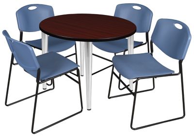 Product color Mahogany/Chrome/Blue