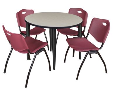 Product color Maple/Black/Burgundy