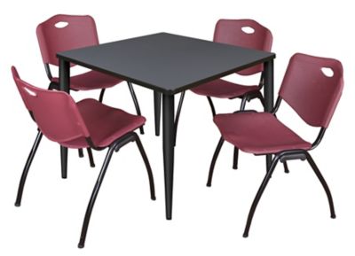 Product color Grey/Black/Burgundy