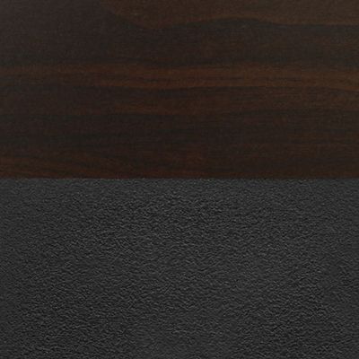 Image showing  Kahlo Round Breakroom Table with 4 M Stack Chairs, 42 in., Chrome/Black