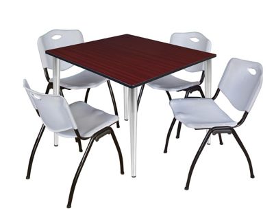 Product color Mahogany/Chrome/Grey