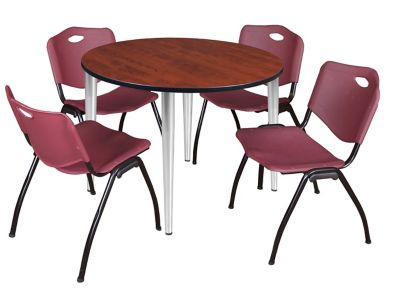 Product color Cherry/Chrome/Burgundy