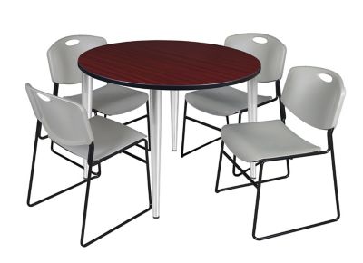 Product color Mahogany/Chrome/Grey