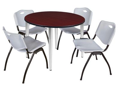 Product color Mahogany/Chrome/Grey