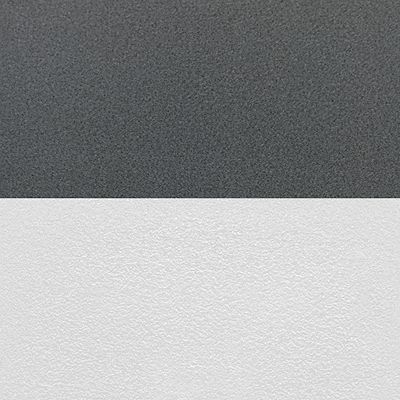 Image showing  Cain T-Base Training Seminar Table with 3 M Stack Chairs, 84 in. x 24 in., Gray