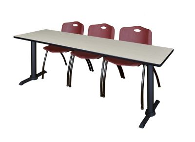 Product color Maple/Burgundy