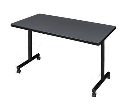 Regency Kobe 42 x 30 in. Mobile T-Base Training Seminar Table