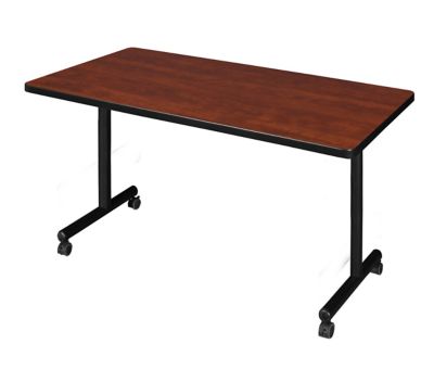 Regency Kobe 48 x 30 in. Mobile T-Base Training Seminar Table