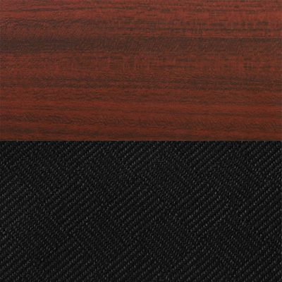 Image showing  Kobe 48 x 24 in. T-Base Training Seminar Table & 2 Cadence Nesting Chairs