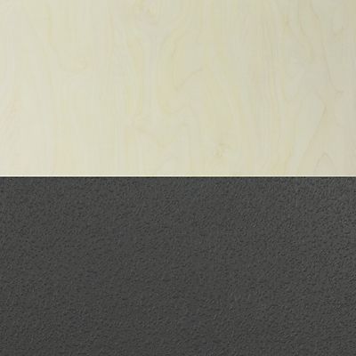 Image showing  Kobe 48 x 24 in. T-Base Training Seminar Table  & 2 Black Zeng Stack Chairs