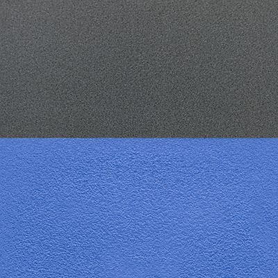 Image showing  Kobe 48 x 30 in. T-Base  Training Seminar Table & 2 Blue M Stack Chairs