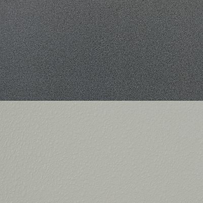 Image showing  Kobe 48 x 24 in. Mobile T-Base Training Table & 2 Grey Zeng  Stack Chairs