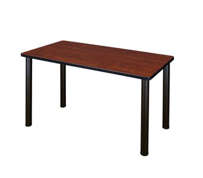 Regency Kee 42 x 24 in. Training Seminar Table with Black Legs