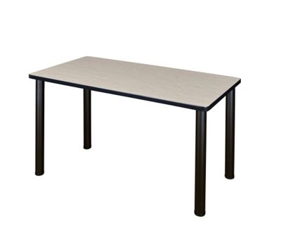 Regency Kee 48 x 24 in. Training Seminar Table with Black Legs -  MT4824PLBPBK