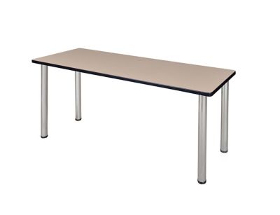Regency Kee Training Seminar Table, 60 in. x 24 in., Chrome